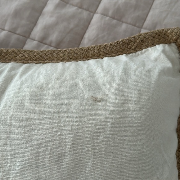 Nautical Coral Design Accent Pillow - Picture 3 of 6